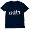 imageTstars Evolution of Rock Guitar Shirt Funny Music Lover Gifts for Men Musician Guitarists Graphic Mens TShirtNavy