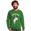 imageTstars Jewnicorn Funny Ugly Christmas Hanukkah Sweater Happy Holidays SweatshirtGreen