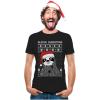 imageTstars Slothy Christmas Ugly Christmas Sweater Sloth TShirtBlack
