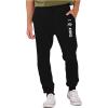 imageTstars Unisex Joggers for Women Men Sweatpants for Anime Fans Fleece JoggersBlack