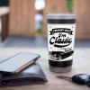 imageIm Not Old Im Classic Dad Birthday Christmas For Men Stainless Steel Insulated TumblerBlack