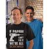 imagePapaw If Papa Cant Fix It Were All Screwed Shirt Funny Gifts for Dads Fathers Day TShirt Dad Jokes Shirts for MenBlack