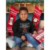 imageTstars Basketball Boys Ugly Christmas Sweater Style Sweatshirt Merry Swishmas Xmas Holiday Youth Kids SweatshirtsBlack