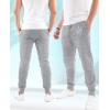 imageTstars Fathers Day Dad Joggers for Men Mens Sweatpants with Pocket Gifts Fleece Joggers CrossGray