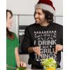 imageTstars Thats what I do I grill things Christmas Sweatehirt SweatshirtBlack