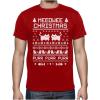 imageTstars Meeowee Christmas Ugly Sweater  Cute Xmas Party TShirtRed