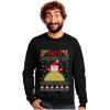 imageTstars Taco Santa Ugly Christmas Sweater Funny Taco Lovers Gift SweatshirtBlack