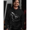 imageTstars Guitar Hoodie for Men Novelty Gifts Musician Guitars Player Guitarist Music Mens Sweatshirt HoodiesBlack