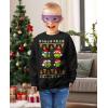 imageTstars TMNT Pizza Ugly Christmas Sweatshirts Teenage Mutant Ninja Turtles Holiday Xmas Youth Kids SweatshirtBlack