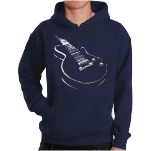 imageTstars Guitar Hoodie for Men Novelty Gifts Musician Guitars Player Guitarist Music Mens Sweatshirt HoodiesBlue