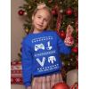 imageTstars Gamer Retro Ugly Christmas Sweater Xmas Party Youth Kids Sweatshirt Large Blue