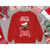 imageTstars Santa Pug Kids Ugly Christmas Sweatshirt Tacky Sweater Style Xmas Holiday Sweatshirts for Youth Boys ampamp GirlsRed