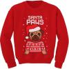 imageTstars Santa Pug Kids Ugly Christmas Sweatshirt Tacky Sweater Style Xmas Holiday Sweatshirts for Youth Boys ampamp GirlsRed