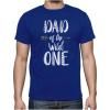 imageTstars Wild One Dad Shirt Safari Theme Family First Birthday Daddy Shirt for MenBlue