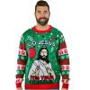 imageTstars Funny Ugly Christmas Sweater Men Women Xmas Sweater Birthday Multicolor XXLarge