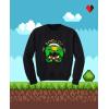 imageTstars Gamer Elf Controller Christmas Sweatshirt for Kids Youth Kids SweatshirtBlack