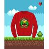 imageTstars Gamer Elf Controller Christmas Sweatshirt for Kids Youth Kids SweatshirtRed