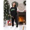 imageTstars Merry Christmas Retro Vintage Joggers Sweatpants Fleece JoggersBlack