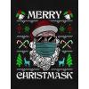 imageTstars Merry Christmask 2020 Quarantine Face Mask Ugly Christmas Long Sleeve TShirtBlack