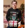imageTstars Merry Christmask 2020 Quarantine Face Mask Ugly Christmas Long Sleeve TShirtGray