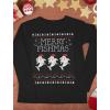 imageTstars Merry Fishmas Ugly Christmas Shirt for Men Tacky Sweater Style Holiday Xmas Long Sleeve TShirtBlack