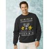 imageTstars TeeStars  Funny Jewish Holidays Ugly Christmas Hanukkah SweatshirtNavy