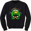 imageTstars Gamer Elf Controller Christmas Sweatshirt for Kids Youth Kids SweatshirtBlack