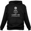 imageTstars Keep Calm and Carry On Wayward Son Funny Hoodies with Sayings Novelty Hoodie MenBlack
