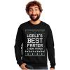 imageTstars Worlds Best Farter I Mean Father Ugly Christmas Sweater Style Funny SweatshirtBlack