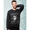 imageTstars  Viking Nordic God Valahalla Mythology Ugly Christmas Sweater SweatshirtRed
