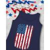 imageTstars American Flag 4th of July Tank Tops for Men USA Mens Patriotic Memorial Day TopAmerican Flag  Blue