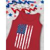 imageTstars American Flag 4th of July Tank Tops for Men USA Mens Patriotic Memorial Day TopAmerican Flag  Red