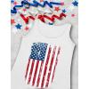 imageTstars American Flag 4th of July Tank Tops for Men USA Mens Patriotic Memorial Day TopAmerican Flag  White