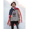 imageTstars American Flag Cap hat  Cool 4th of July Merica Mens Tank TopMerica  Gray