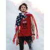 imageTstars American Flag Cap hat  Cool 4th of July Merica Mens Tank TopRed