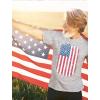 imageTstars Distressed USA Flag Shirt Memorial Day 4th of July Shirts for Men Patriotic American Eagle Mens TShirtDistressed Flag  Gray