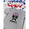 imageTstars Distressed USA Flag Shirt Memorial Day 4th of July Shirts for Men Patriotic American Eagle Mens TShirtMerica  Gray