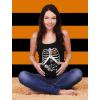 imageTstars Halloween Pregnant Skeleton Xray Costume Maternity Tank TopBlack