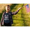 imageTstars TeeStars  Meowica America Patriot Cat 4th of July Youth Kids TShirtNavy