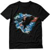 imageTstars Distressed USA Flag Shirt Memorial Day 4th of July Shirts for Men Patriotic American Eagle Mens TShirtBlack