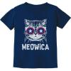 imageTstars TeeStars  Meowica America Patriot Cat 4th of July Youth Kids TShirtNavy