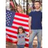 imageTstars Ice Cream Flag 4th of July Shirt Toddler Kids TShirtGray