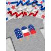 imageTstars Ice Cream Flag 4th of July Shirt Toddler Kids TShirtGray