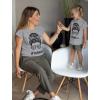 imageTstars Matching Shirts Mother and Daughter Mommy and Me T Shirts Mini ShirtGray