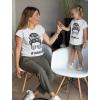 imageTstars Matching Shirts Mother and Daughter Mommy and Me T Shirts Mini ShirtWhite