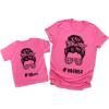 imageTstars Matching Shirts Mother and Daughter Mommy and Me T Shirts Mini ShirtPink