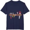 imageBuilder Easy Halloween Costume Workman Tool Belt Handyman TShirtNavy Blue