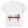 imageBuilder Easy Halloween Costume Workman Tool Belt Handyman TShirtWhite