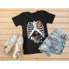 imageHalloween Skeleton Xray Rib Cage Costume Women TShirtBlack