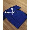 imageSailor Costume Shirt Men Nautical Theme Captain Navy Anchor Sailors Mens Halloween ShirtsBlue